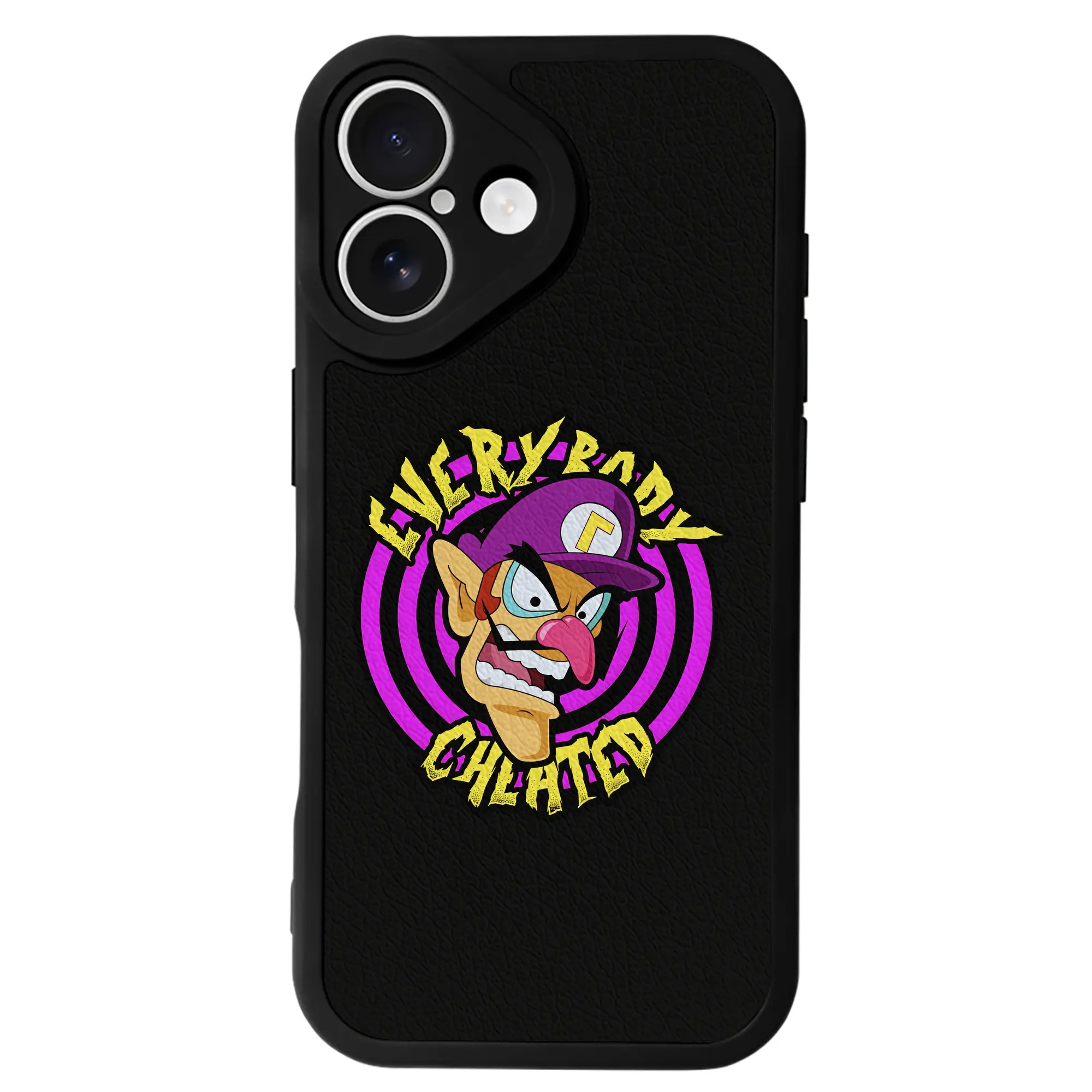 マリオ グッズ ワルイージ - IPhone 16シリーズ対応 ・ シリコンスマホケース ・ レザー調 ・ 高精度フィット ・ 耐衝撃 ・ ワイヤレス充電対応 ・ 精密カット